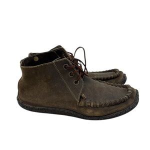 Punto Pigro HRN 03 Suede Moccasin-Style Shoes